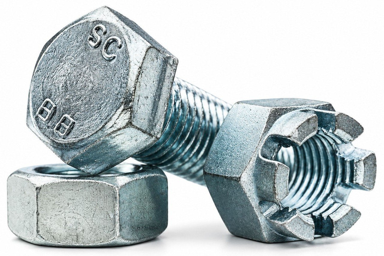 Crown Bolt with Nut